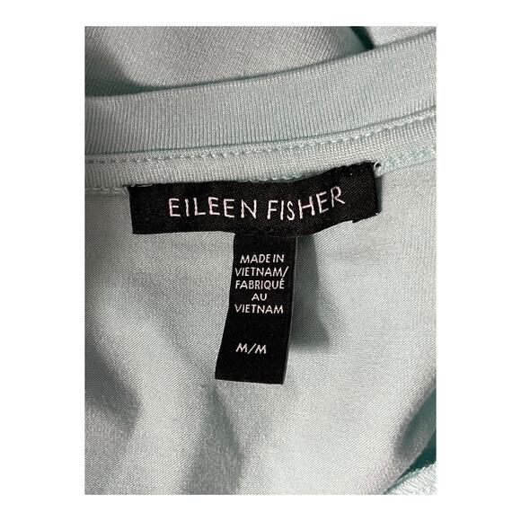 Eileen Fisher Dress Tencel midi blue size Medium M - Picture 4 of 6